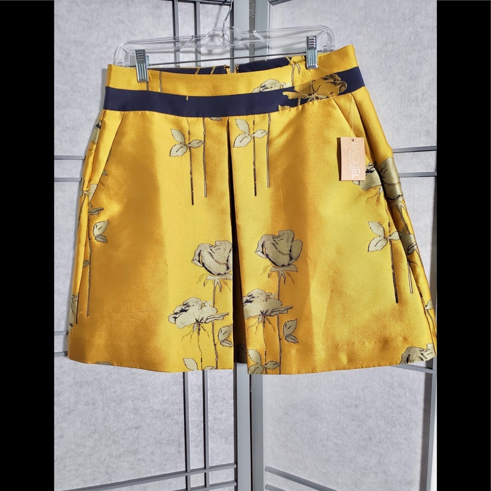 Rachel Roy yellow amber skirt. Sz. 8